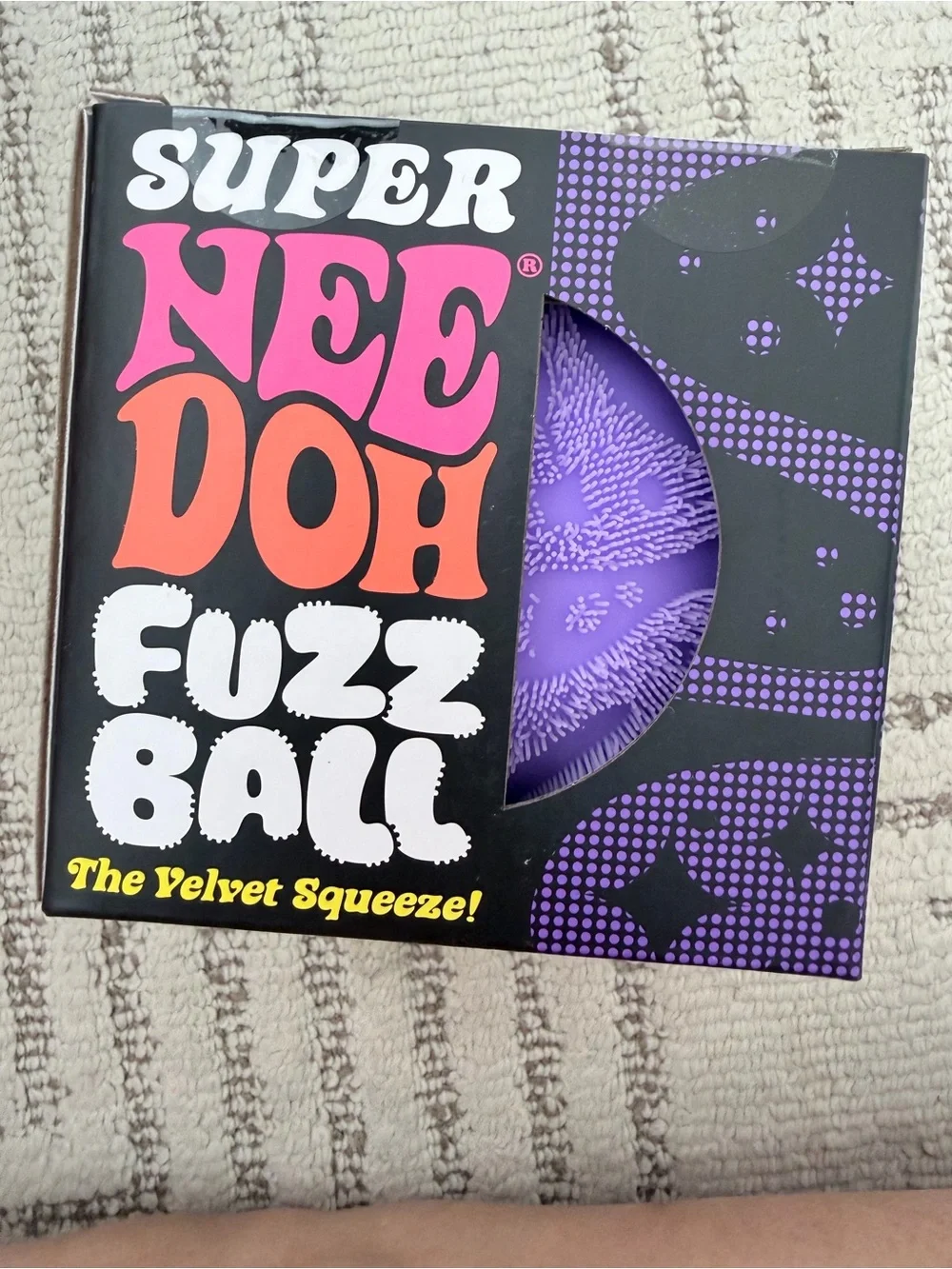 Super Needoh Fuzzball the Velvet Squeeze